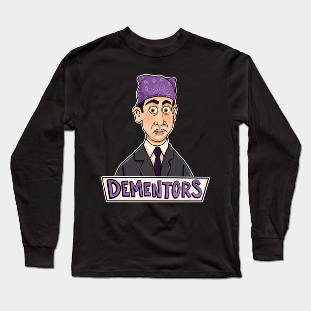 Prison Mike - Dementors Design Long Sleeve T-Shirt by GAMAS Threads